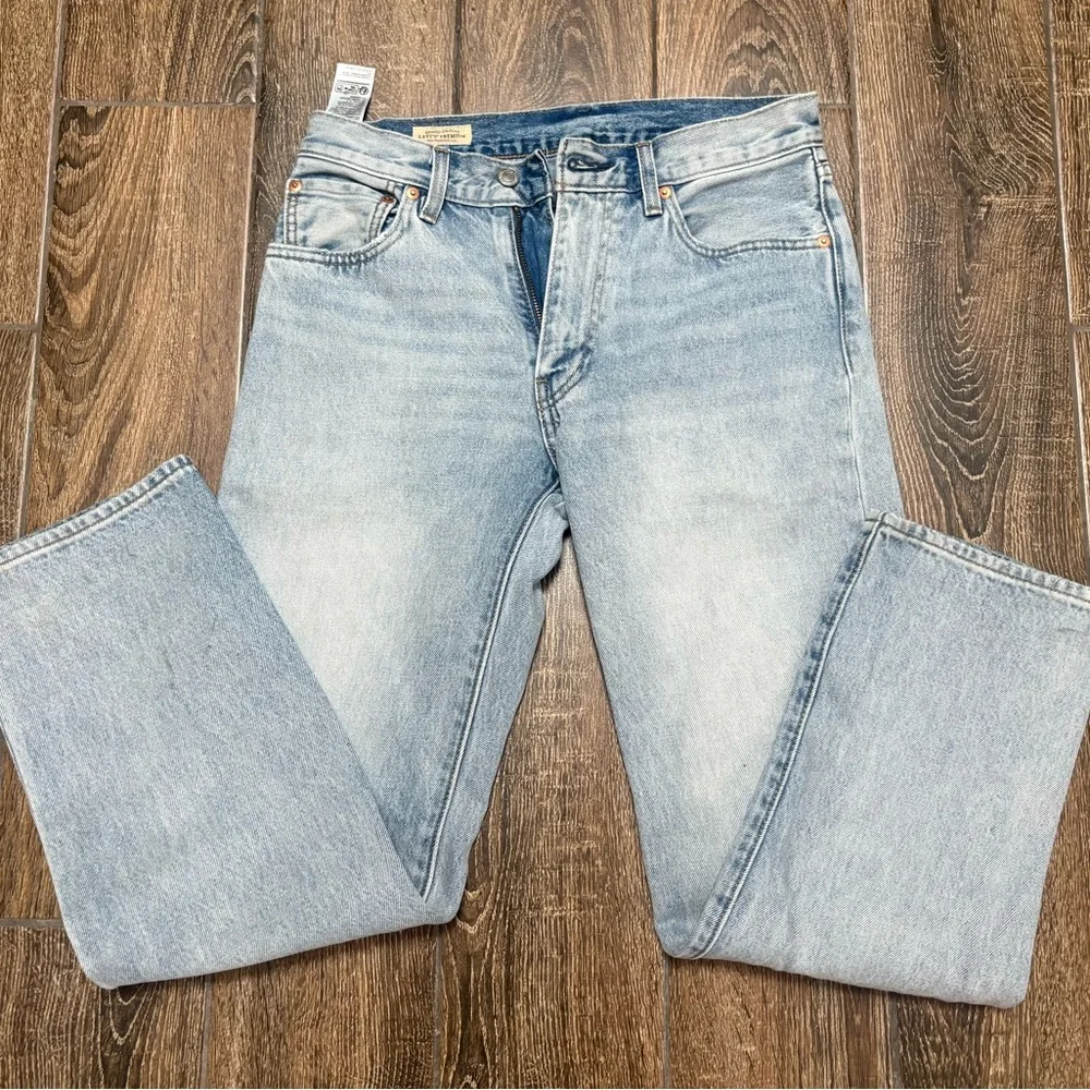 Levi's 555 Men's Light Blue Straight Jeans